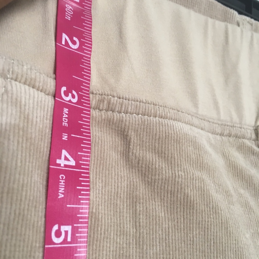 Large Planet Motherhood Beige Maternity Pants - Picture 2 of 7